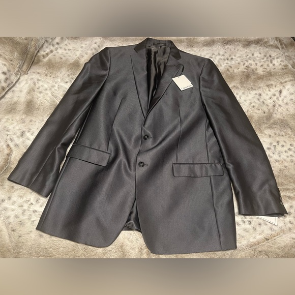 Charcoal Grey Ck Suits Calvin Klein Dark Grey Suit Separates